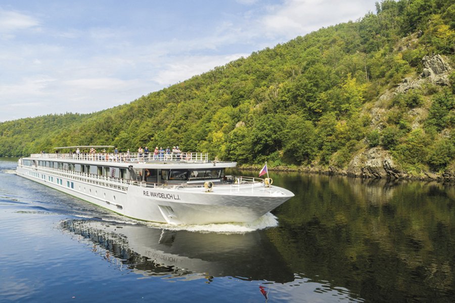Seine ab Paris, Frankreich auf der MS Waydelich