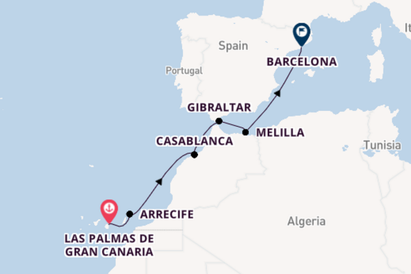 Morocco & The Straight Of Gibraltar 