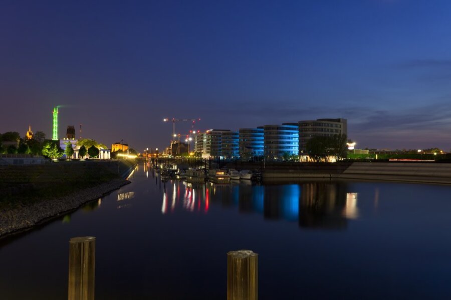Rhein ab Potsdam, Deutschland auf der VIVA RUBY