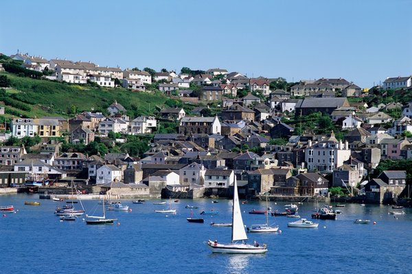 Fowey (Cornwall), England