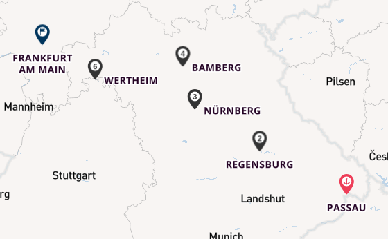 Main ab Passau auf der VIVA TIARA