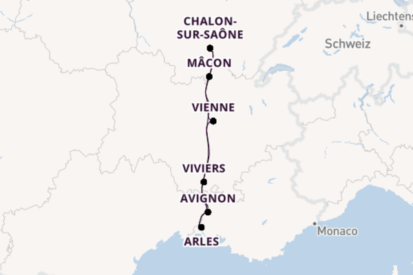 Entdecken Sie 8 Tage Chalon-sur-Saône und Lyon