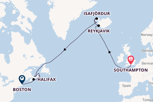 Transatlantic & Repositioning from Southampton, England with the Majestic Princess