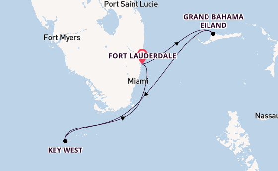 Caribbean vanaf Fort Lauderdale, Verenigde Staten met de Jewel of the Seas®