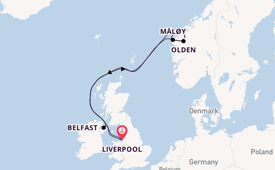 Expedition with Ambassador Cruise Line from Liverpool