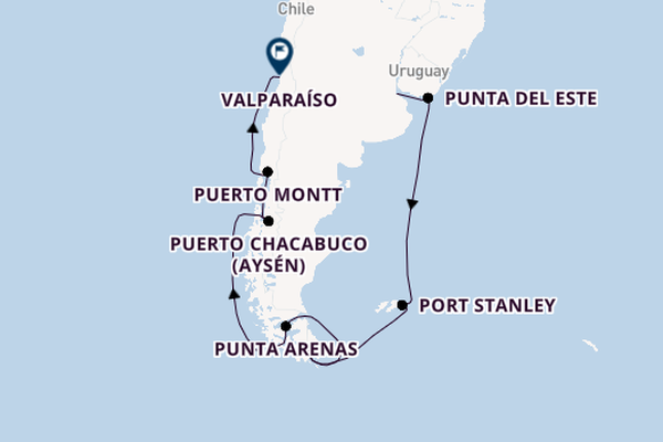 Südamerika ab Buenos Aires, Argentinien auf der Seven Seas Mariner