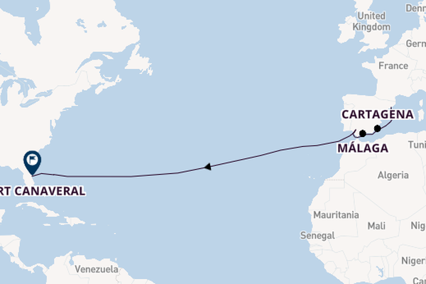 Spain & Cruise To Florida With FREE Orlando Stay