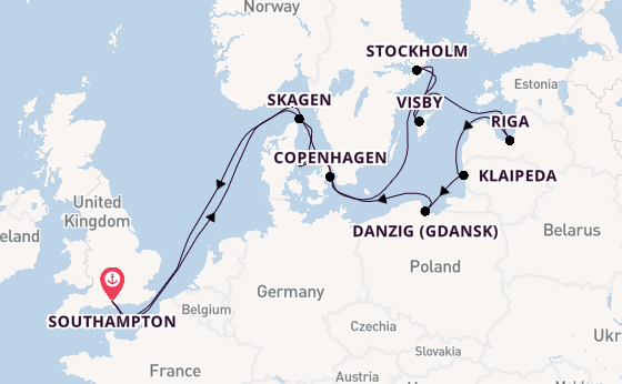 Luxury No Fly Scandinavia & Northern Europe