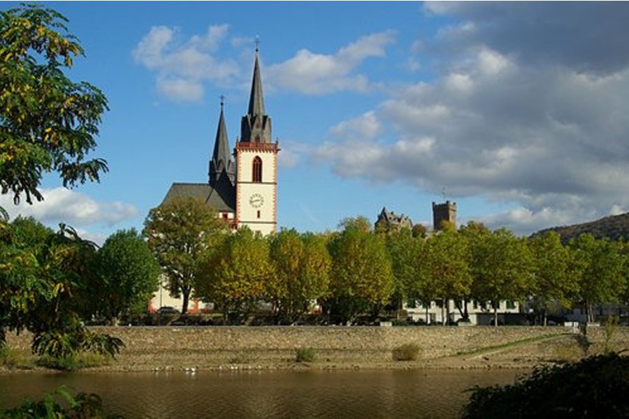 Rhein ab Königswinter, Deutschland auf der Swiss Crystal