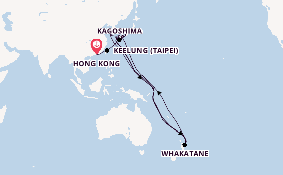 East Asia from Hong Kong, China with the Seven Seas Navigator