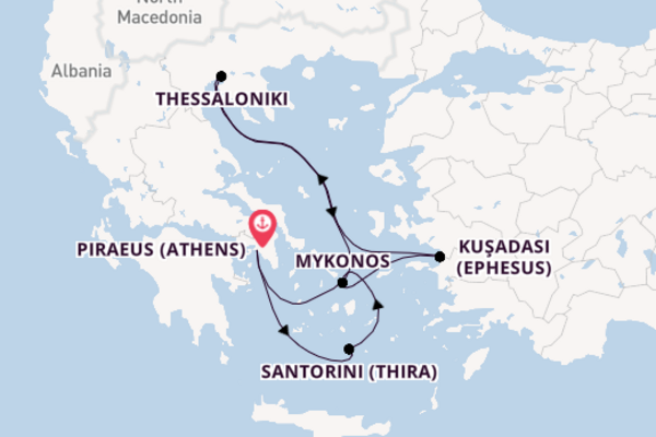 Mediterranean from Athens with the Celebrity Infinity