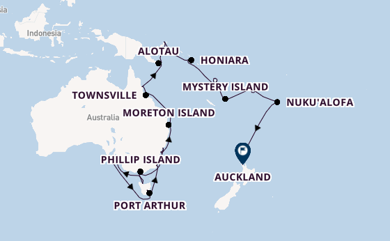 Australia and New Zealand from Sydney, Australia with the Westerdam