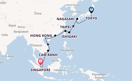 Luxury Southeast Asia & Japan with Singapore & Tokyo Stays