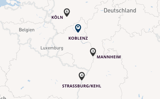 Rhein ab Köln, Deutschland auf der RHEIN SYMPHONIE