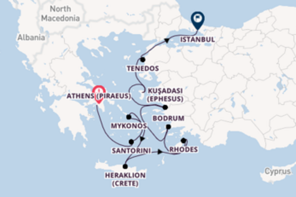 11 day cruise with the Riviera to Istanbul