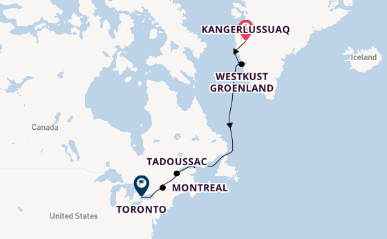 Arctica vanaf Kangerlussuaq, Groenland met de HANSEATIC inspiration