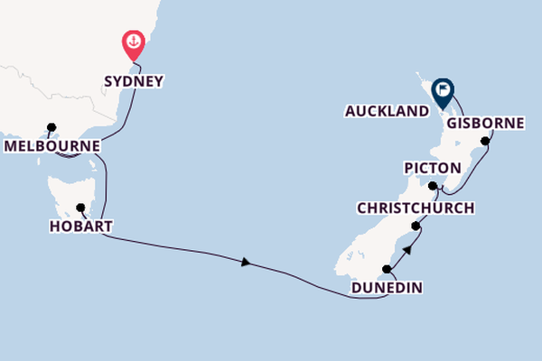 Australië en Nieuw-Zeeland vanaf Sydney, Australië met de Seven Seas Explorer
