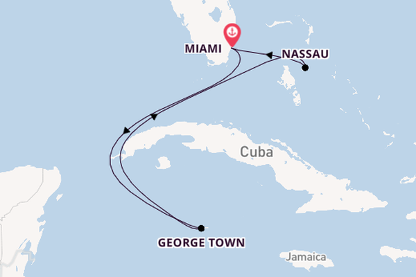 Caribbean vanaf Miami, Verenigde Staten met de Freedom of the Seas