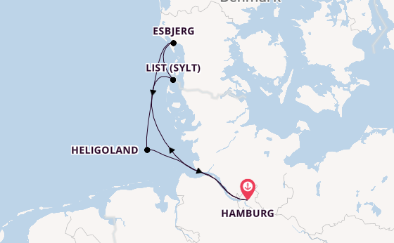 Europe from Hamburg, Germany with the HANSEATIC nature