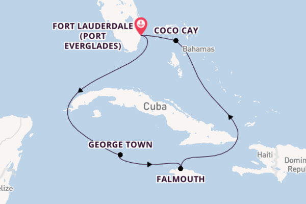 Expedition with Royal Caribbean from Fort Lauderdale (Port Everglades)