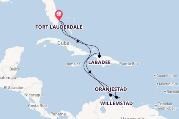 Cruise met Royal Caribbean naar het sprankelende Fort Lauderdale