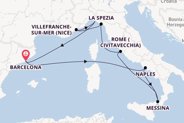 La Dolce Vita: Italy & the French Riviera Aboard Celebrity Xcel