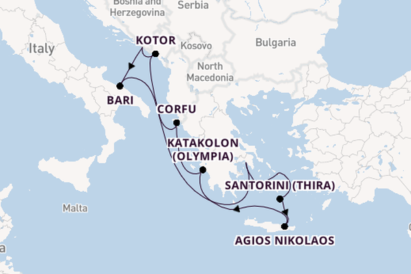 From the Acropolis to the Adriatic: Cruise & Culture Escape