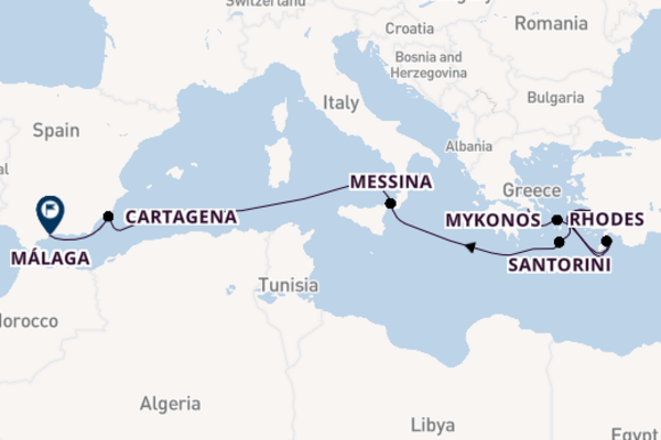 Charming journey from Athens (Piraeus) with Royal Caribbean