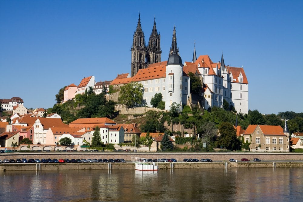 Elbe ab Brandenburg, Deutschland auf der VIVA RUBY