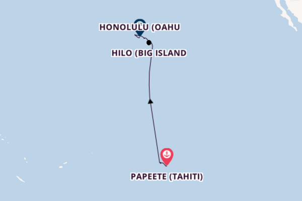 Norwegian Sun – Sonnige Trauminseln in Polynesien & Hawaii