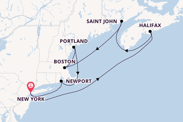 East Coast USA from New York with the Norwegian Escape