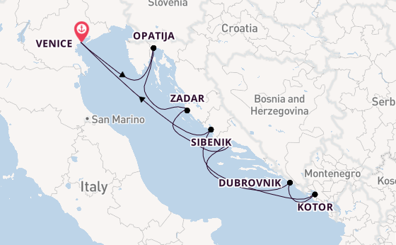 Eastern Mediterranean from United Kingdom with the Azamara Onward