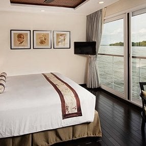Come aboard the Avalon Saigon and discover one of 2 cabin categories on a total of 2 decks that can accommodate 36 passengers. Choose your dream cabin and feel at home on board the Avalon Saigon!
