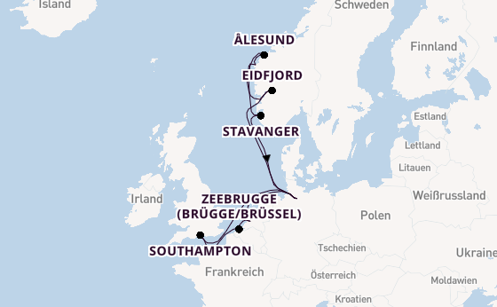 Metropolen & Norwegen ab Hamburg