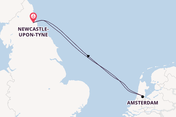 Journey from Newcastle-upon-Tyne with the Ambition