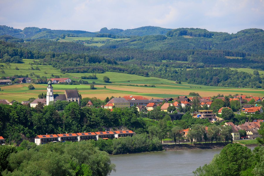 Donau ab Budapest, Ungarn auf der Amadeus Cara