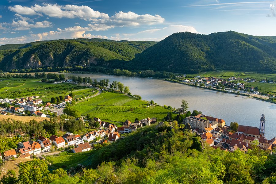 Donau ab Passau, Deutschland auf der MS VistaLilea