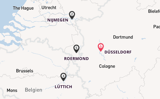 Maas ab Düsseldorf, Deutschland auf der Elegant Lady