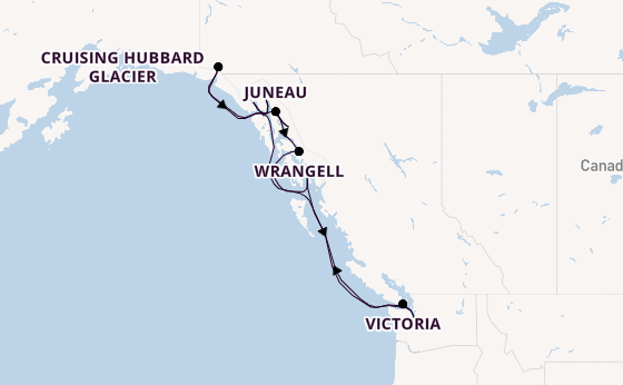 Alaska & West Canada from Seattle, Washington, USA with the Queen Elizabeth