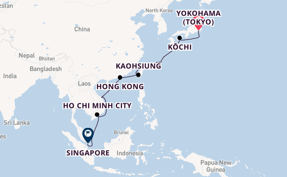 Luxury Southeast Asia & Japan with Tokyo & Singapore Stays