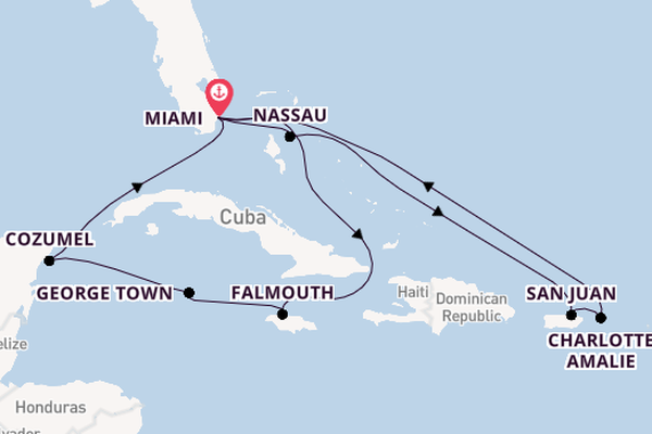 A Caribbean Christmas with a Miami Stay