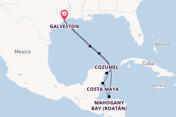 7 day cruise from Galveston