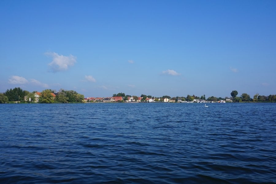 Elbe ab Berlin-Spandau, Deutschland auf der MS Sans Souci