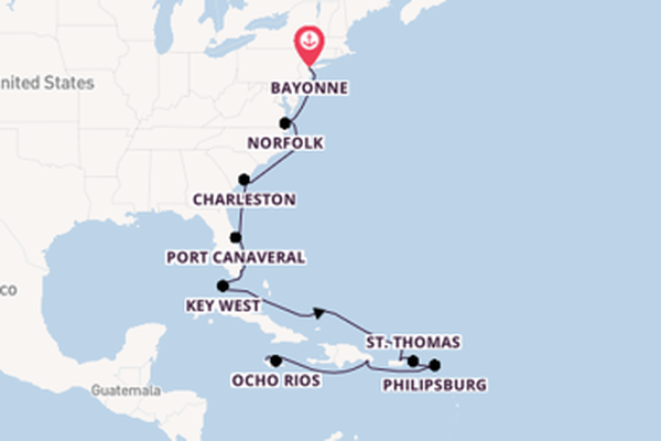 Charleston ontdekken met de Mein Schiff 6