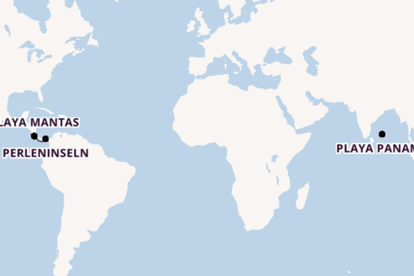 Erleben Sie 11 Tage Panamakanal und Puntarenas (Puerto Caldera)