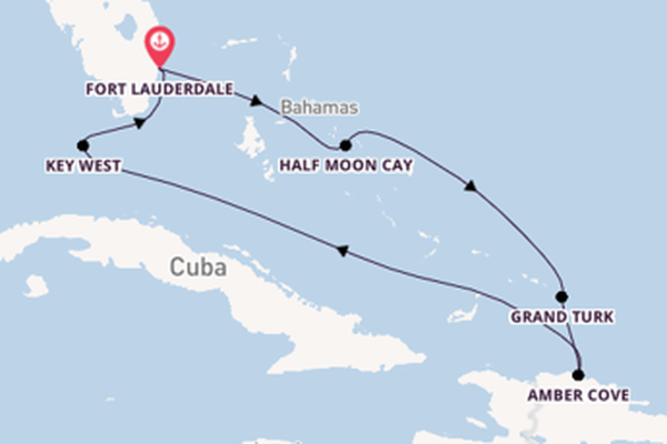 Maak een droomcruise naar Key West