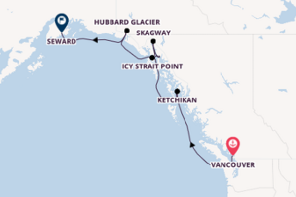 Journey with Celebrity Cruises from Vancouver