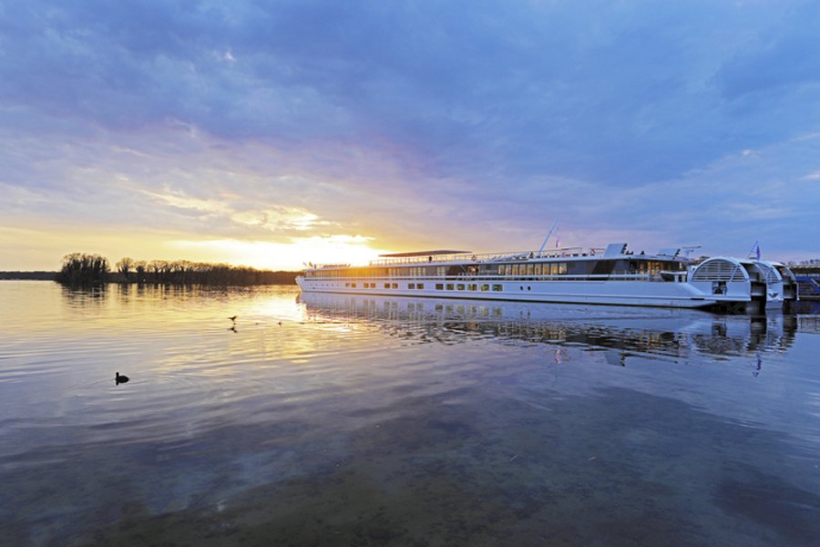 Seine ab Paris, Frankreich auf der MS Waydelich