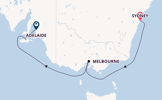 Australia from Sydney, Australia with the Grand Princess
