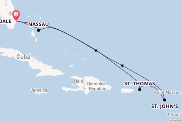 Cruise in 8 dagen naar Fort Lauderdale met Royal Caribbean